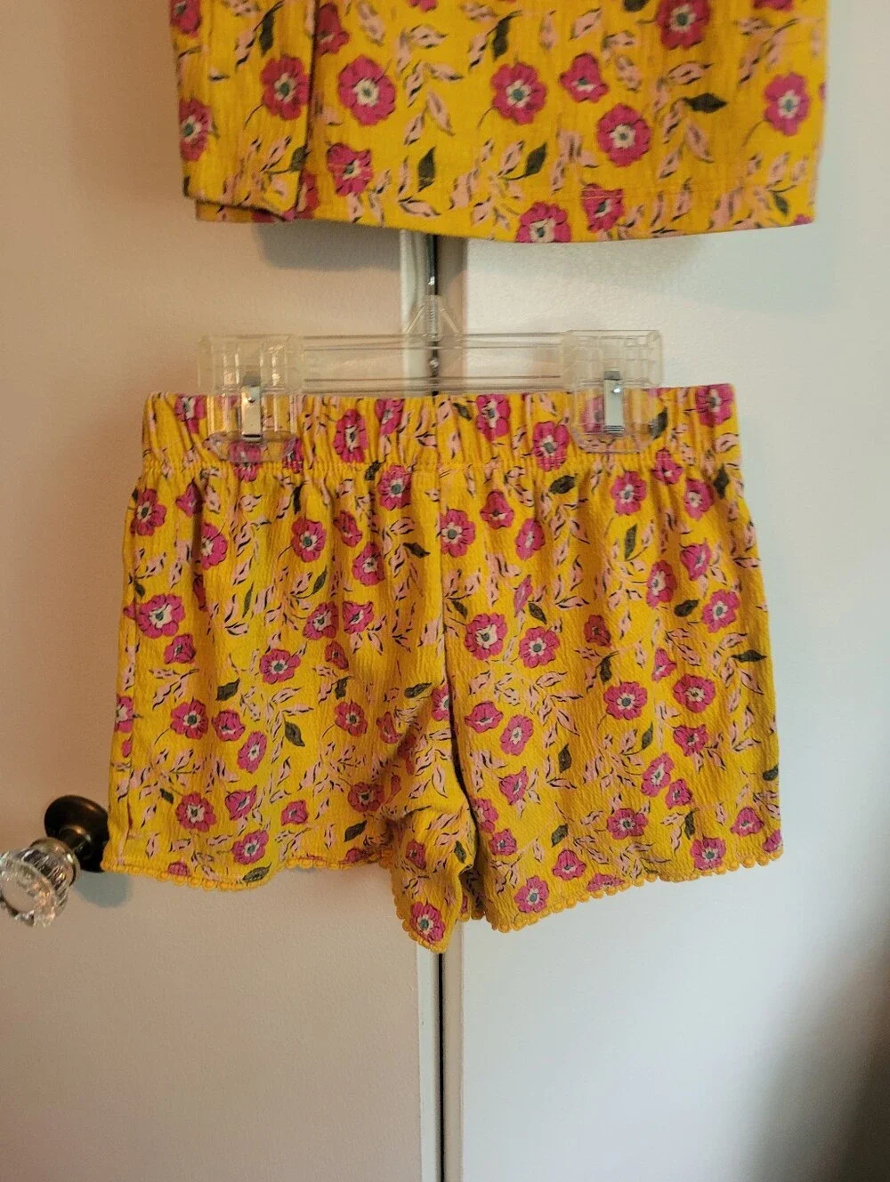 Size 8 Carter's Outfit Floral Matching Set